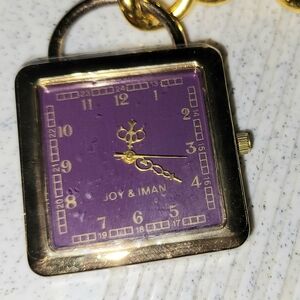 Joy & Iman Purse Watch and Chain-brand new